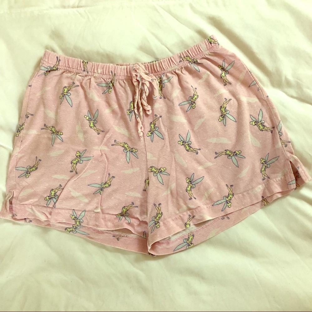 Tinkerbell pajama shorts